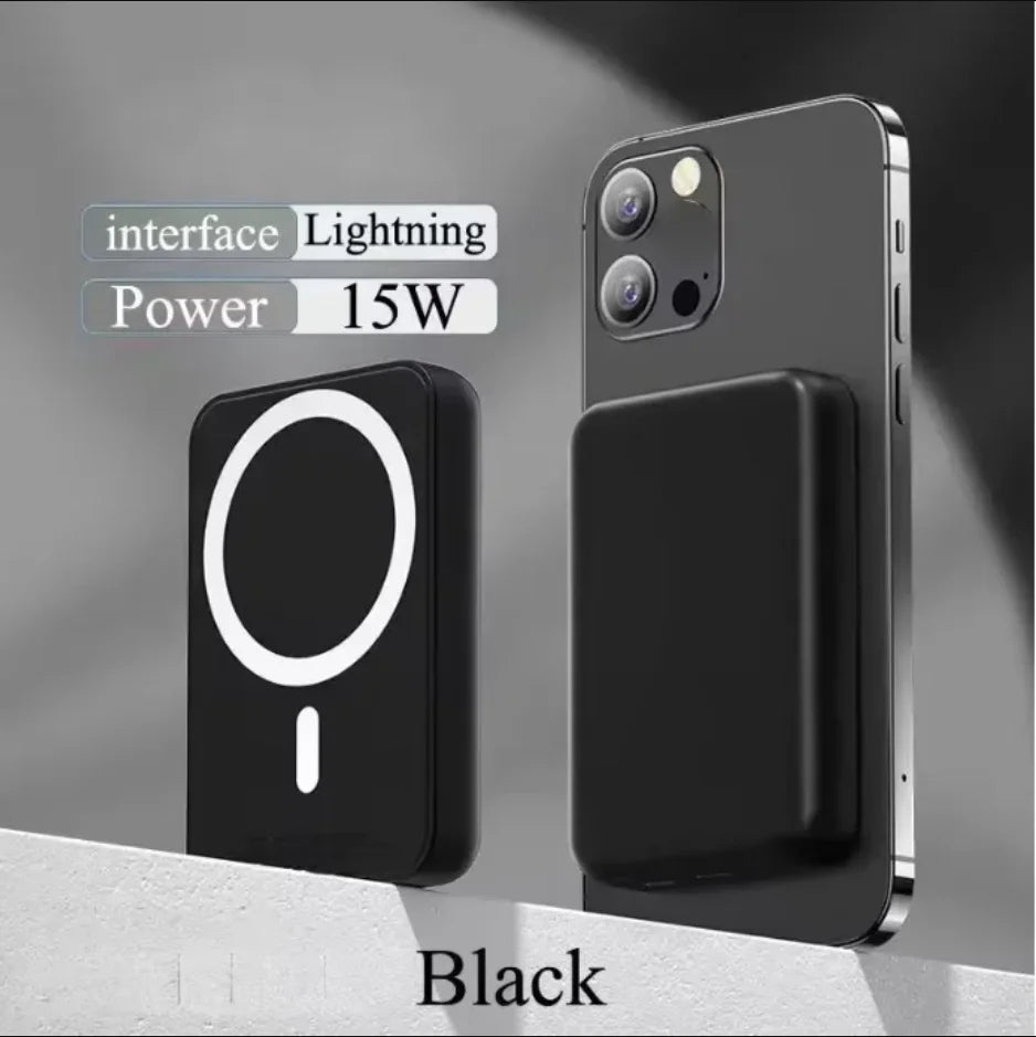 10000mAh Magnetic Wireless Power Bank, Qi2 Certified 15W MagSafe Wireless Charging & 22.5W PD Wired Fast Charging Portable External Battery Pack Compatible with iPhone 12-17 Pro Series and Android