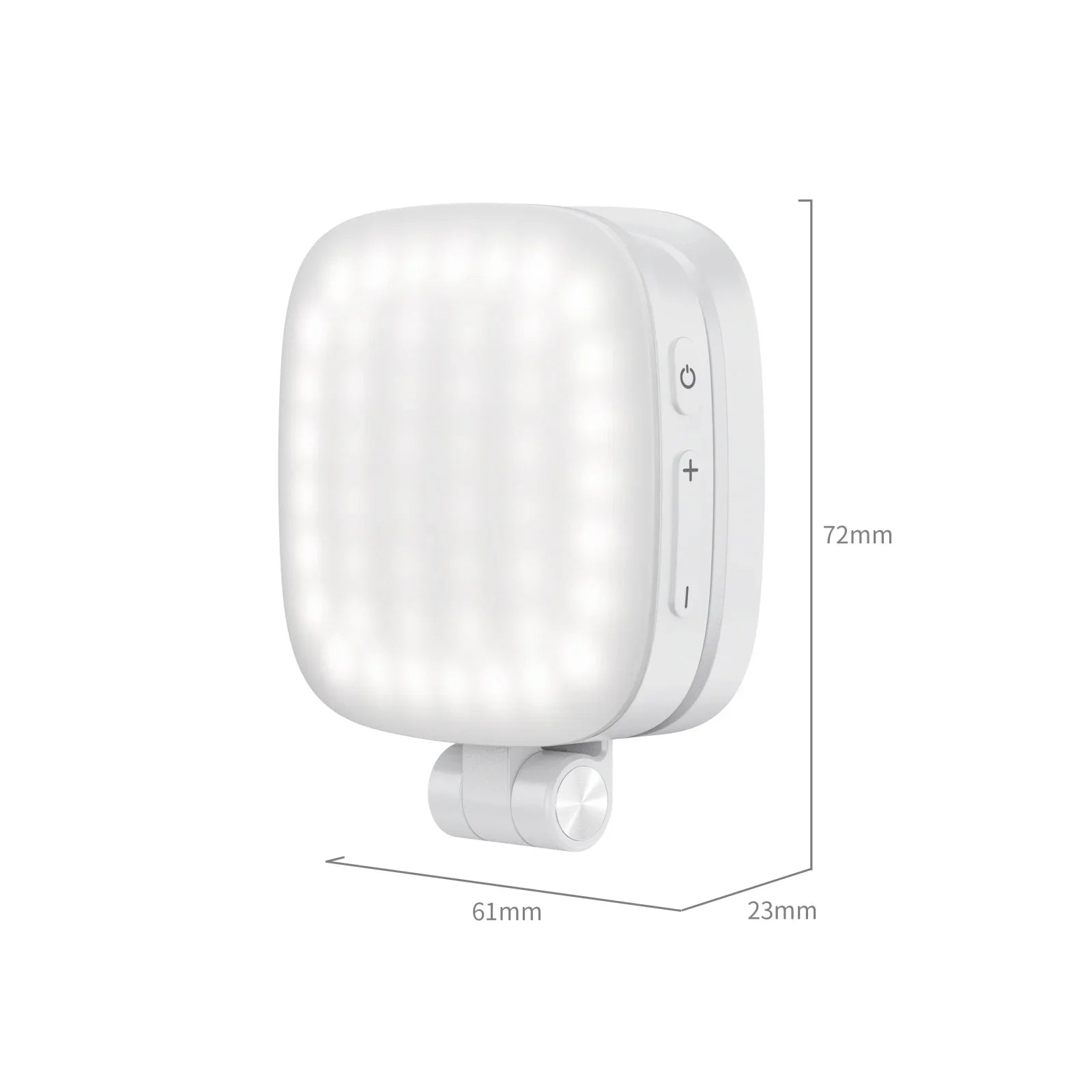 Smallrig Vibe P48 Magsafe Dual Color Temperature 2700K-5600K Fill Light For Android iPhone 16 Mobile Phone LED Video Light