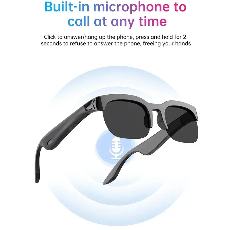 Lenovo Smart Glasses 2026 New AI Translation Bluetooth Conversation Recording Listening To Music Men Women Smart Sunglasses