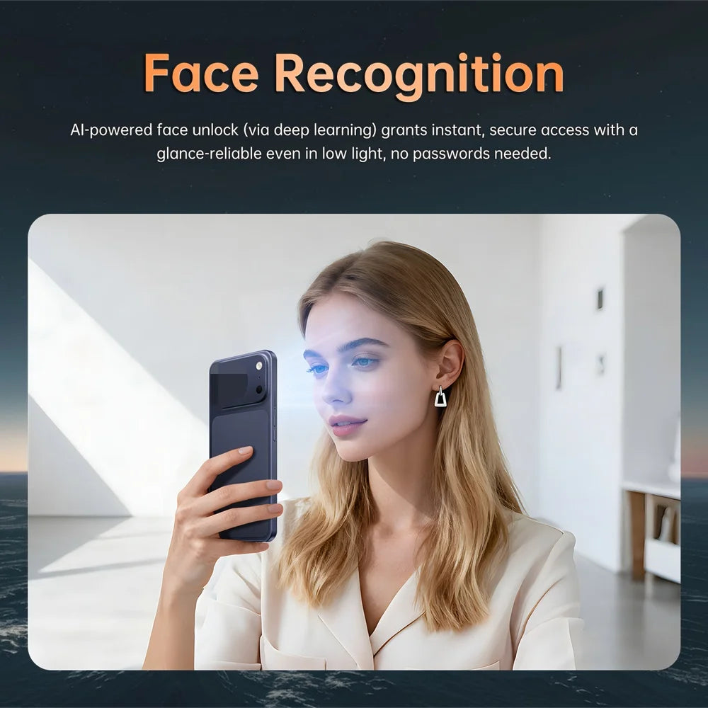 K-Touch New Ai iFone 17 Pro Maxi Android 5G Smartphone 7.3HD 22G+2TB Smart Mobile Phone 16+48MP Dual SIM 7800mAh Unlocked Cell Phone Global Version
