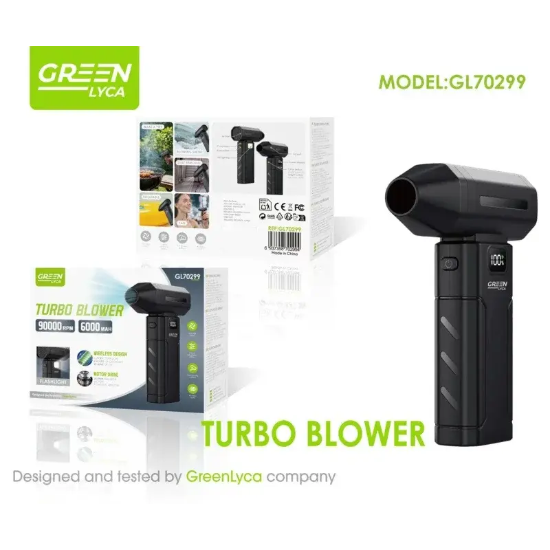 Soplador turbo Green Lyca GL70299